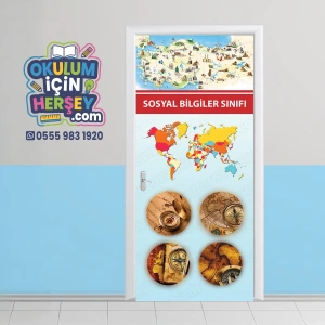 Sosyal Bilgiler Sınıfı Kapı Giydirme 03