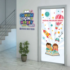 Sosyal Bilgiler Sınıfı Kapı Giydirme 04