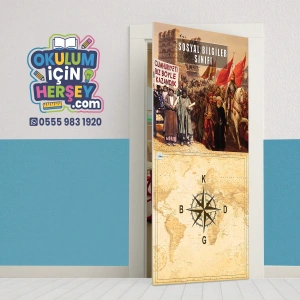 Sosyal Bilgiler Sınıfı Kapı Giydirme 05