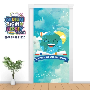 Sosyal Bilgiler Sınıfı Kapı Giydirme 06