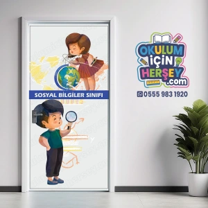 Sosyal Bilgiler Sınıfı Kapı Giydirme 07