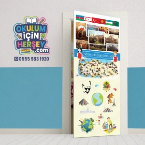 Sosyal Bilgiler Sınıfı Kapı Giydirme 15