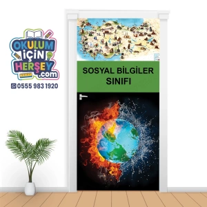 Sosyal Bilgiler Sınıfı Kapı Giydirme 20