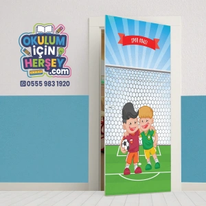 Spor Odası Kapı Giydirme 04