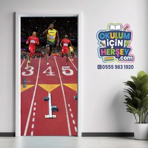 Spor Odası Kapı Giydirme 05