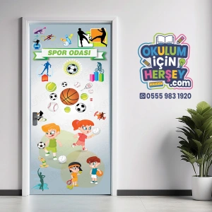 Spor Odası Kapı Giydirme 10