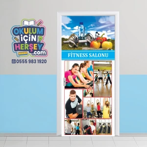 Spor Odası Kapı Giydirme 11
