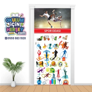Spor Odası Kapı Giydirme 14