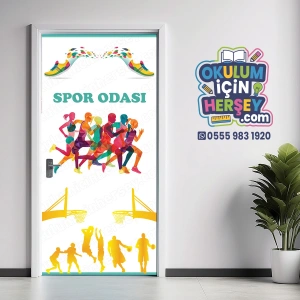 Spor Odası Kapı Giydirme 15