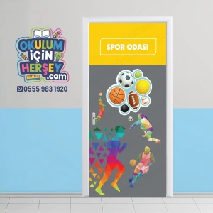 Spor Odası Kapı Giydirme 16