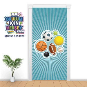 Spor Odası Kapı Giydirme 19