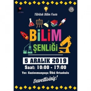 Tübitak Bilim Fuarı Afiş BFA 01