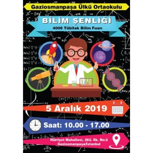 Tübitak Bilim Fuarı Afiş BFA 07