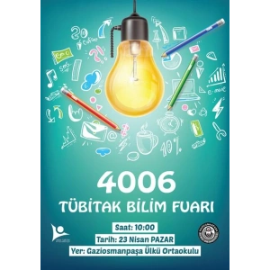 Tübitak Bilim Fuarı Afiş BFA 08