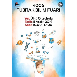 Tübitak Bilim Fuarı Afiş BFA 09