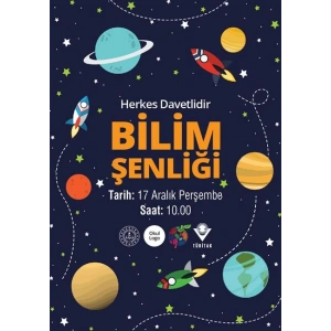 Tübitak Bilim Fuarı Afiş BFA 19