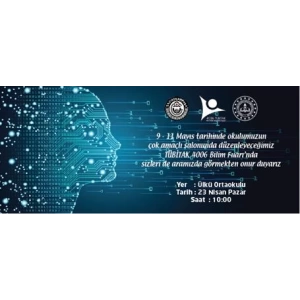Tübitak Bilim Fuarı Davetiye BFDA 10