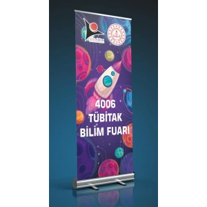 Tübitak Bilim Fuarı Roll Up BFR 08