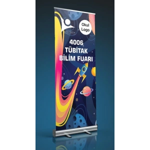 Tübitak Bilim Fuarı Roll Up BFR 09