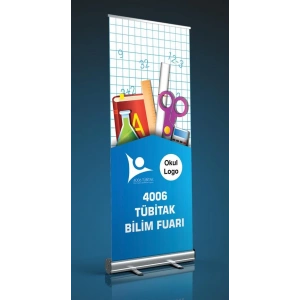 Tübitak Bilim Fuarı Roll Up BFR 10