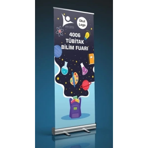 Tübitak Bilim Fuarı Roll Up BFR 11