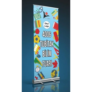 Tübitak Bilim Fuarı Roll Up BFR 13