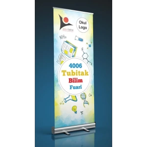 Tübitak Bilim Fuarı Roll Up BFR 17