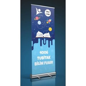 Tübitak Bilim Fuarı Roll Up BFR 18