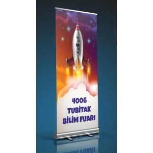 Tübitak Bilim Fuarı Roll Up BFR 19