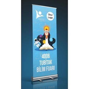 Tübitak Bilim Fuarı Roll Up BFR 20