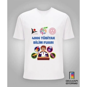 Tübitak Bilim Fuarı Tişört TBF TŞ 01