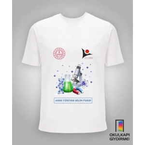 Tübitak Bilim Fuarı Tişört TBF TŞ 03