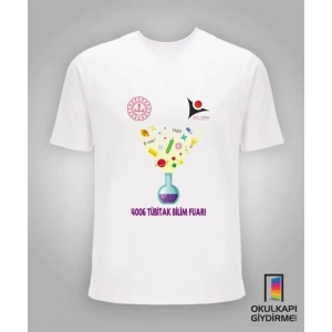 Tübitak Bilim Fuarı Tişört TBF TŞ 07