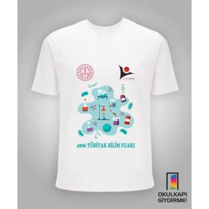 Tübitak Bilim Fuarı Tişört TBF TŞ 08