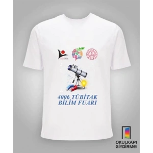Tübitak Bilim Fuarı Tişört TBF TŞ 09