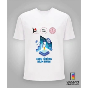 Tübitak Bilim Fuarı Tişört TBF TŞ 14