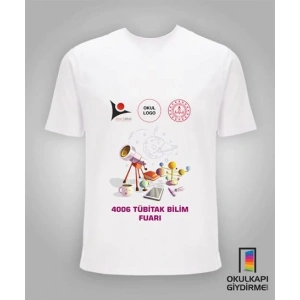 Tübitak Bilim Fuarı Tişört TBF TŞ 25