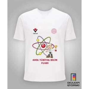 Tübitak Bilim Fuarı Tişört TBF TŞ 34