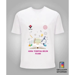 Tübitak Bilim Fuarı Tişört TBF TŞ 35