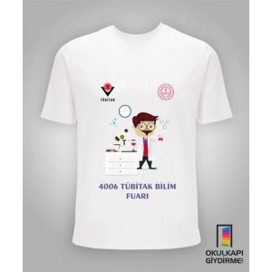 Tübitak Bilim Fuarı Tişört TBF TŞ 37