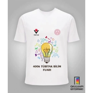 Tübitak Bilim Fuarı Tişört TBF TŞ 38