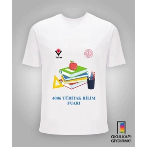 Tübitak Bilim Fuarı Tişört TBF TŞ 39