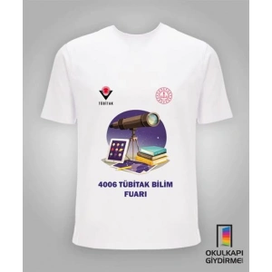 Tübitak Bilim Fuarı Tişört TBF TŞ 41