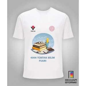 Tübitak Bilim Fuarı Tişört TBF TŞ 42