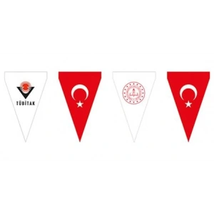 Tübitak Bilim Fuarı Üçgen Bayrak BFÜB 01