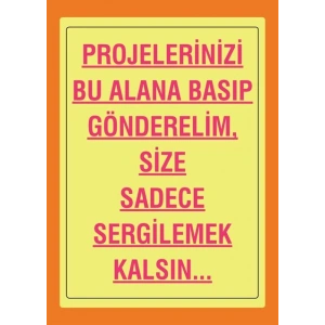 Tübitak Fuarı Sunum Afişi TFSA 05