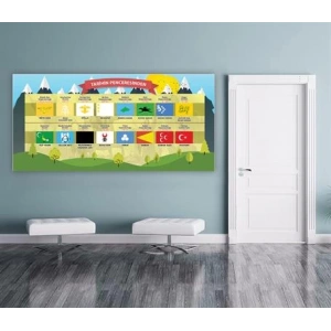 Türk Devletleri Duvar Giydirme 04