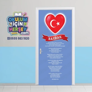 Türkçe Sınıfı Kapı Giydirme 11