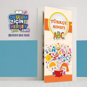 Türkçe Sınıfı Kapı Giydirme 18