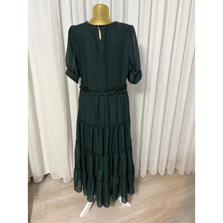 Su Yeşili Tül Elbise